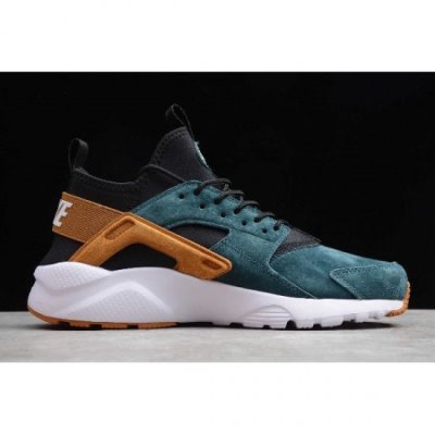 Nike Air Huarache Run Ultra Siyah / Yeşil / Kahverengi / Siyah Spor Ayakkabı Türkiye - TPT82JQV